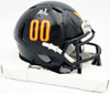 Mike Sainristil Autographed Washington Commanders Black Alternate Speed Mini Helmet Beckett BAS Witness #4W116829