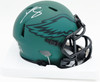 LeSean McCoy Autographed Philadelphia Eagles Rave Green Speed Mini Helmet Beckett BAS Witness #2W102659