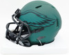 LeSean McCoy Autographed Philadelphia Eagles Rave Green Speed Mini Helmet Beckett BAS Witness #2W102659