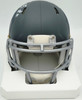 Brian Urlacher Autographed Hall of Fame Slate Gray Speed Mini Helmet "HOF 18" Beckett BAS Witness #4W450673