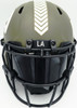 Blake Corum Autographed Los Angeles Rams Salute to Service Full Size Speed Replica Helmet Beckett BAS Witness #1W920170