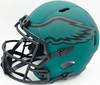 Jason Kelce Autographed Philadelphia Eagles Rave Green Full Size Speed Replica Helmet (Smudged) JSA #WC524281