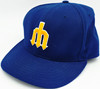 Unsigned Adrian Beltre Game Used Seattle Mariners Blue Retro Hat MLB Holo #LH028234