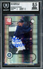 Ichiro Suzuki Autographed 2001 Donruss Elite Rookie Card #195 Seattle Mariners BGS 8.5 Auto Grade Gem Mint 10 "01 ROY/MVP" #297/1000 Beckett BAS #20520239