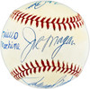 Big Red Machine Starting Lineup Autographed Official NL Baseball With 8 Signatures Including Pete Rose JSA #WB552405