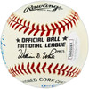 Big Red Machine Starting Lineup Autographed Official NL Baseball With 8 Signatures Including Pete Rose JSA #WB552405