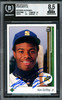 Ken Griffey Jr. Autographed 1989 Upper Deck Rookie Card #1 Seattle Mariners BGS 8.5 Auto Grade Gem Mint 10 Beckett BAS #20520248