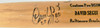 David Segui Autographed Blonde Old Hickory DS1M Game Used Baseball Bat Baltimore Orioles SKU #267233