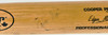 Edgar Martinez Autographed Game Used Uncracked Cooper C243 Baseball Bat Seattle Mariners Vintage Rookie Era Signature Beckett BAS QR #BX67584