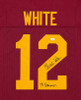 USC Trojans Charles White Autographed Cardinal Red Jersey "79 Heisman" JSA Stock #267050