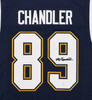 San Diego Chargers Wes Chandler Autographed Blue Jersey JSA Stock #267053