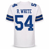 Dallas Cowboys Randy White Autographed White Jersey Beckett BAS Witness Stock #267054