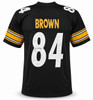 Pittsburgh Steelers Antonio Brown Autographed Black Jersey JSA Stock #267055