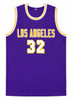 Los Angeles Lakers Magic Johnson Autographed Purple Jersey PSA/DNA Stock #267057