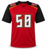 Tampa Bay Buccaneers Shaq Barrett Autographed Red Jersey JSA Stock #267063