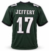 Philadelphia Eagles Alshon Jeffery Autographed Green Jersey Beckett BAS Witness Stock #267067