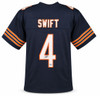 Chicago Bears D'Andre Swift Autographed Blue Jersey Beckett BAS Witness Stock #267071
