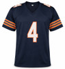 Chicago Bears D'Andre Swift Autographed Blue Jersey Beckett BAS Witness Stock #267071