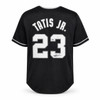 San Diego Padres Fernando Tatis Jr. Autographed Black Jersey JSA Stock #267068