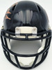 Brian Urlacher Autographed Chicago Bears Blue Speed Mini Helmet "Bear Down" Beckett BAS Witness Stock #267313