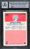 Patrick Ewing Autographed 1986-87 Fleer Rookie Card #32 New York Knicks Auto Grade Gem Mint 10 Beckett BAS #15772173
