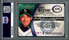 Ichiro Suzuki Autographed 2001 Fleer E-X Rookie Card #105 Seattle Mariners PSA 9 Auto Grade Gem Mint 10 "01 ROY/MVP" #1116/1999 PSA/DNA #89895115