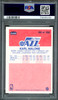 Karl Malone Autographed 1986-87 Fleer Rookie Card #68 Utah Jazz PSA 8 Auto Grade Gem Mint 10 PSA/DNA #73035330