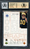 Tom Brady Autographed 2000 Upper Deck Pros & Prospects Rookie Card #124 New England Patriots BGS 9.5 Auto Grade Gem Mint 10 #717/1000 Beckett BAS #13060276