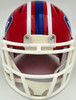Bruce Smith Autographed Buffalo Bills Red 1987-2001 Throwback Speed Mini Helmet Beckett BAS Witness Stock #267553