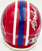 Bruce Smith Autographed Buffalo Bills Red 1987-2001 Throwback Speed Mini Helmet Beckett BAS Witness Stock #267553