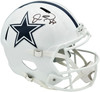 Dez Bryant Autographed Dallas Cowboys White 2022 Alternate Full Size Speed Replica Helmet Beckett BAS Witness Stock #267499