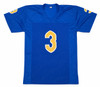 Pittsburgh Panthers Jordan Addison Autographed Blue Jersey JSA Witness Stock #267435