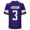 Minnesota Vikings Jordan Addison Autographed Purple Jersey JSA Witness Stock #267429
