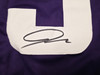 Minnesota Vikings Jordan Addison Autographed Purple Jersey Beckett BAS QR Stock #267430