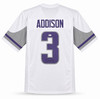 Minnesota Vikings Jordan Addison Autographed White Jersey Beckett BAS QR Stock #267434