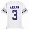 Minnesota Vikings Jordan Addison Autographed White Jersey JSA Witness Stock #267433