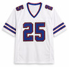 Kansas City Chiefs LeSean McCoy Autographed White Jersey Beckett BAS Witness Stock #267439