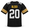 Pittsburgh Steelers Rocky Bleier Autographed Black Jersey "4x SB Champs" Beckett BAS Witness Stock #267504