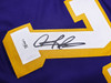 Los Angeles Lakers Dennis Rodman Autographed Purple Jersey JSA QR Stock #267417