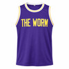 Los Angeles Lakers Dennis Rodman Autographed Purple Jersey JSA QR Stock #267417