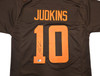 Cleveland Browns Quinshon Judkins Autographed Brown Jersey Beckett BAS Witness Stock #267394
