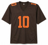 Cleveland Browns Quinshon Judkins Autographed Brown Jersey Beckett BAS Witness Stock #267394