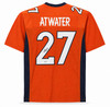 Denver Broncos Steve Atwater Autographed Orange Jersey Beckett BAS Witness Stock #267467