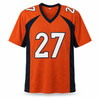 Denver Broncos Steve Atwater Autographed Orange Jersey Beckett BAS Witness Stock #267467