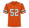 Miami Hurricanes Ray Lewis Autographed Orange Jersey JSA Witness Stock #267397