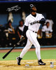 Ken Griffey Jr. Autographed 16x20 Photo Seattle Mariners Beckett BAS Witness Stock #267491