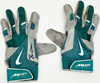 Robinson Cano Autographed 2014 Teal & Gray Nike MVP Elite Pro Game Used Batting Gloves Seattle Mariners (Single Signed) Stock #267635