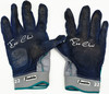 Robinson Cano Autographed Blue & Gray Franklin Game Used Batting Gloves Seattle Mariners PSA/DNA (Dual Signed) Stock #267640