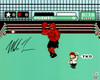 Mike Tyson Autographed 16x20 Photo Punch-Out!! (Smudged) Beckett BAS QR #BG75800
