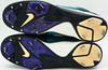 Ken Griffey Jr. Autographed Teal & Black Nike Air Cleats (Dual Signed) Seattle Mariners "#24" Size 11 PSA/DNA #I53102 & I53103